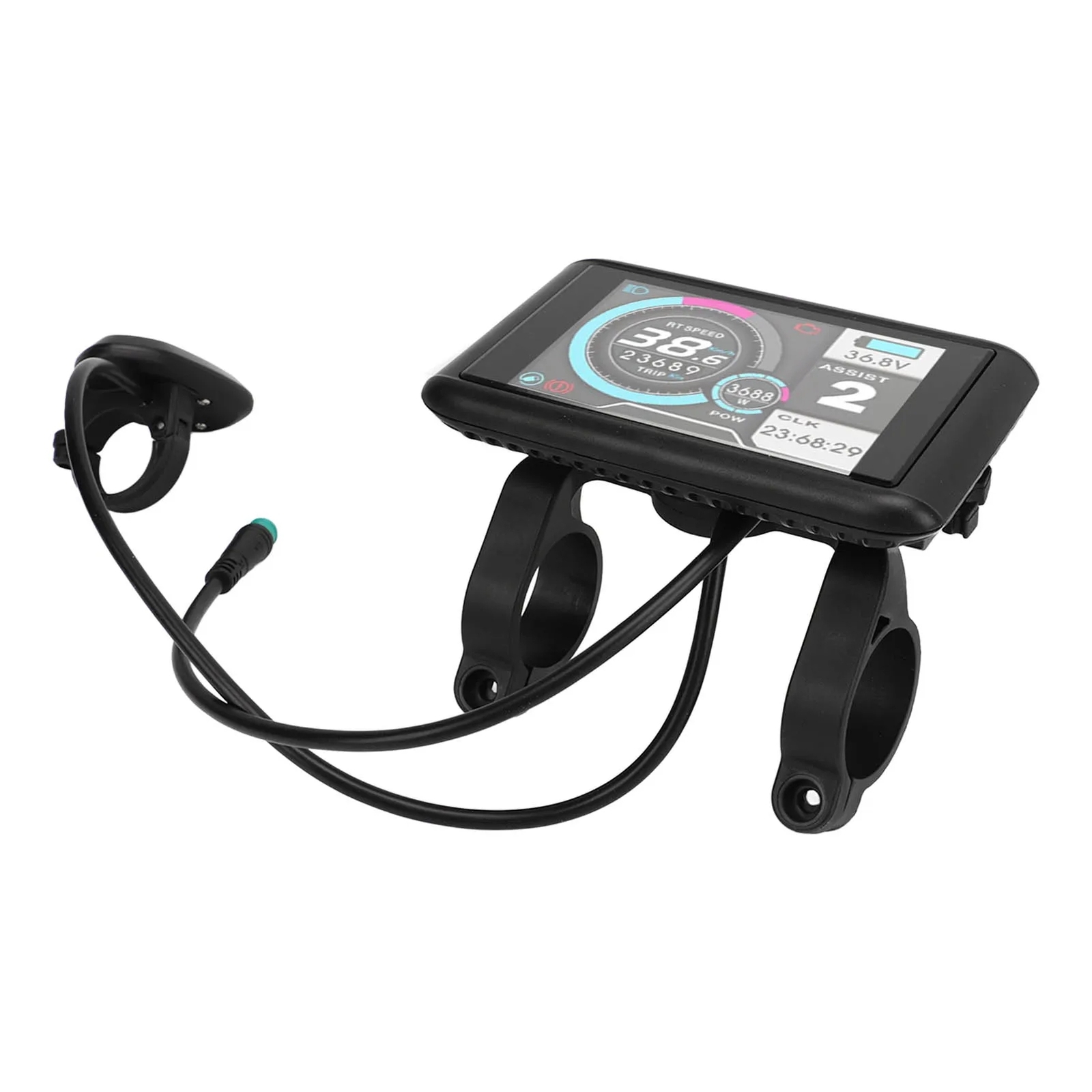 Electric Bike LCD Display 36V-72V UKC1 Colorful Display Control Panel SM/WP Plug