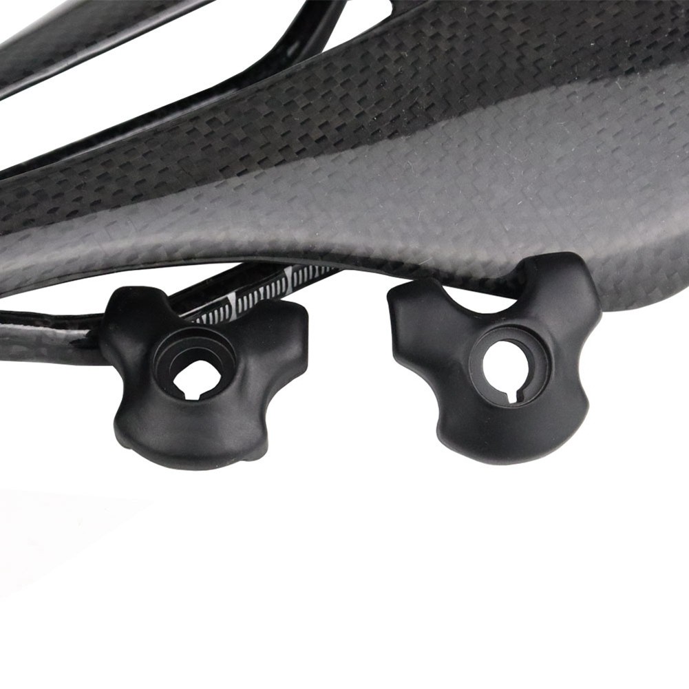 Bike Seatpost Clamp for Carbon Rails Adapter 7X9mm Tube Oval/Round Clips6112