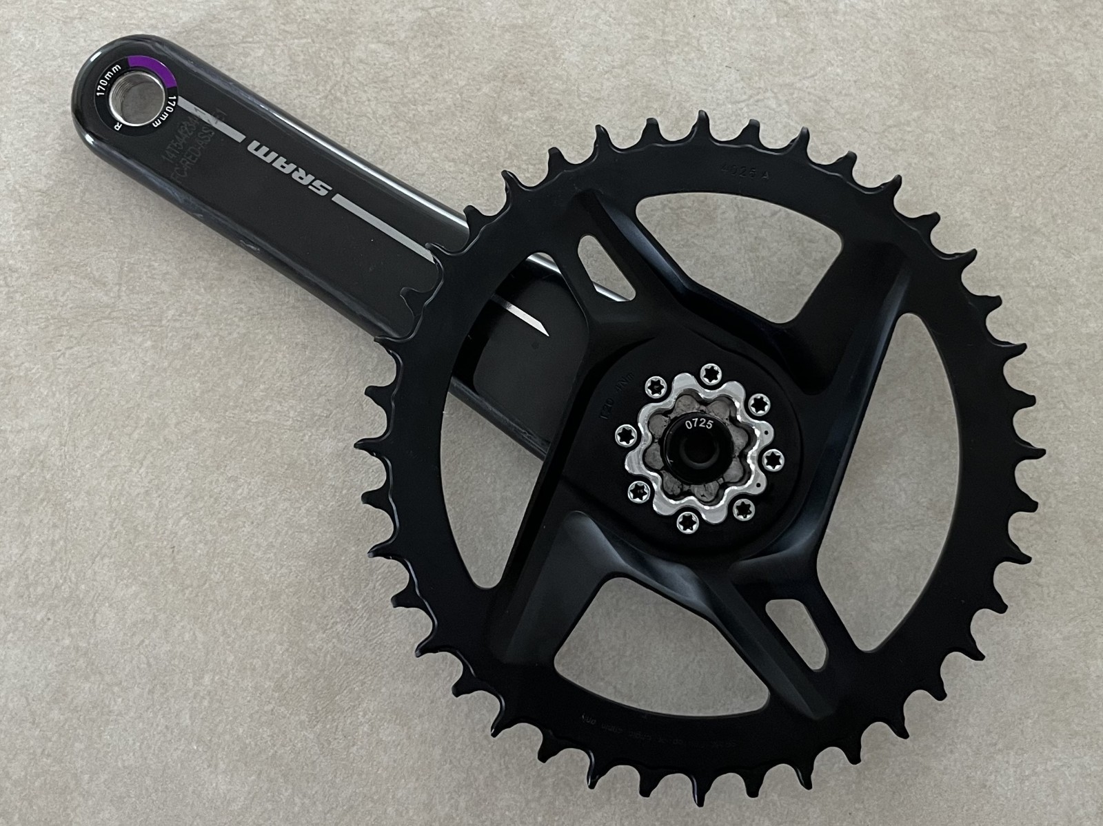 New SRAM Red XPLR Wide DUB Carbon Fiber 170mm 40t 1x 12 13 Direct Mount Crank