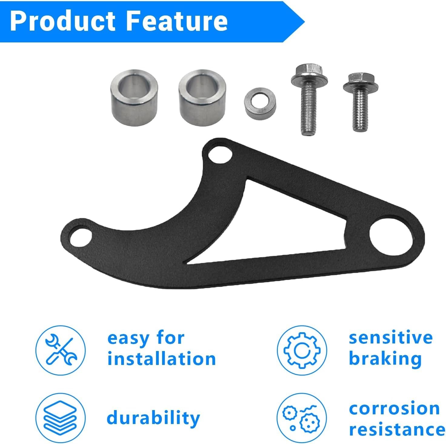 Hydraulic Brake Bracket Kit for Coleman CT100U Mini Bike – Easy Installation