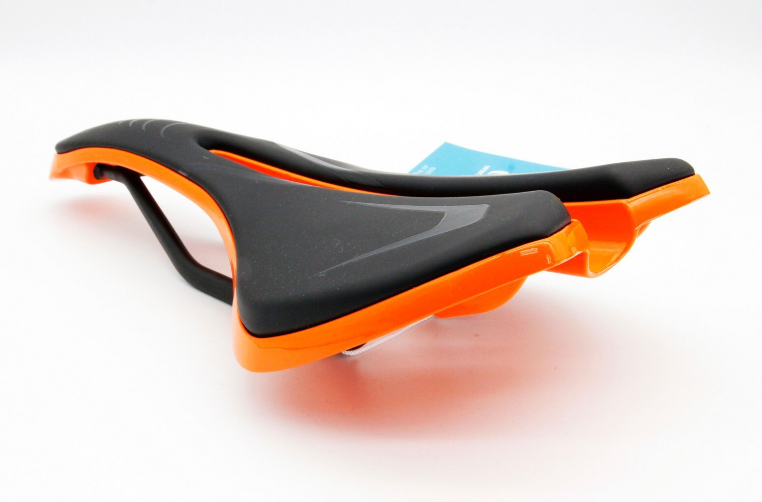 Union Sport Saale Road MTB eBike Bike Full Carbon Saddle Black Orange Seat