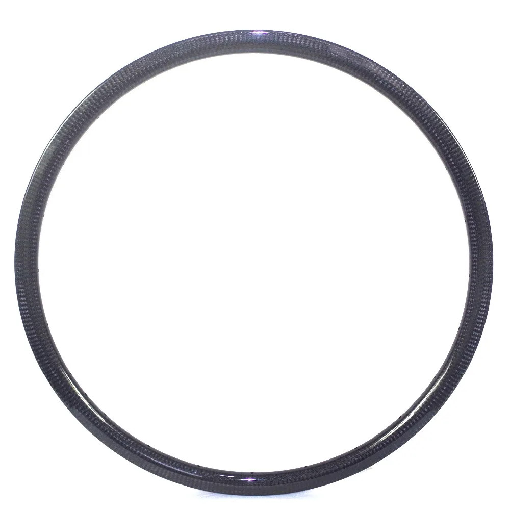 700c Super Light Carbon Fiber Bicycle Rims Road Bike Disc/V Brake Wheels 20 24H