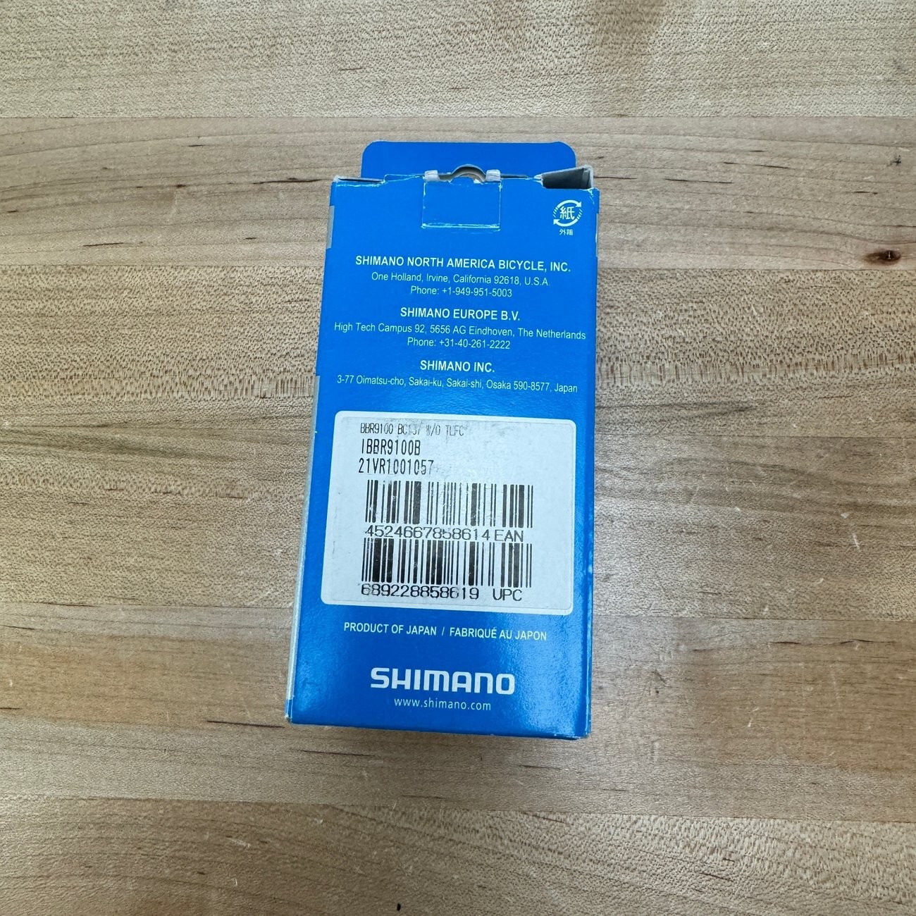 New! Shimano Dura-Ace BB-R9100 BSA English Threaded Bottom Bracket 24mm Spindles