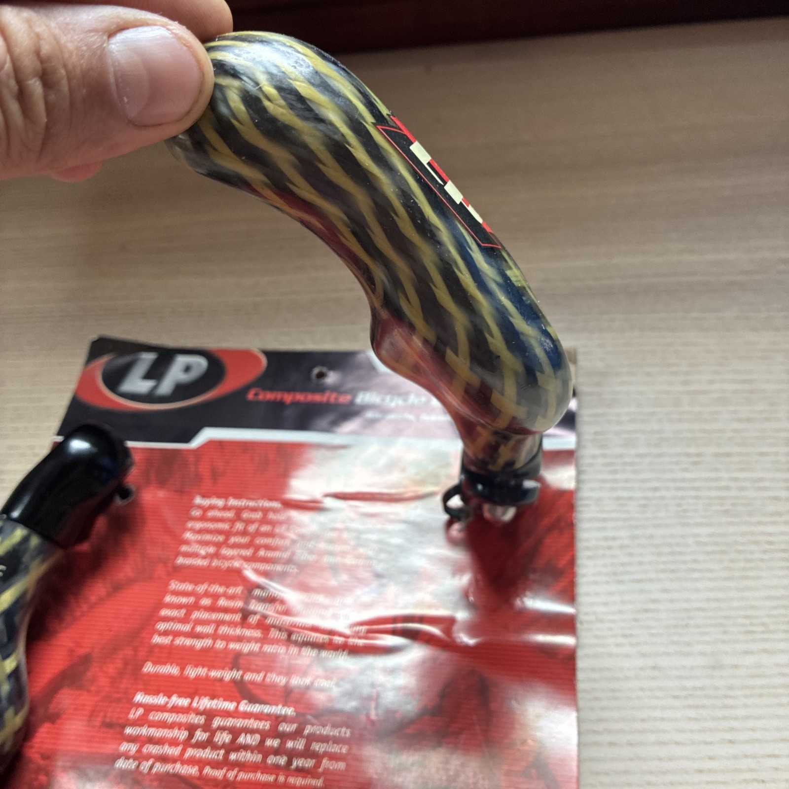 LP Carbon Bar Ends New Made In The USA Vintage Mtn Mtb