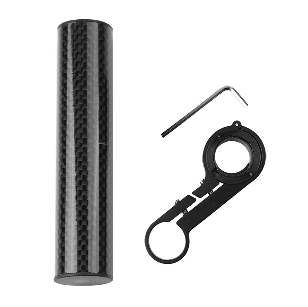 Bicycle Extension Frame Handlebars Accessory For Bike Lamp/Phone Holder (Black