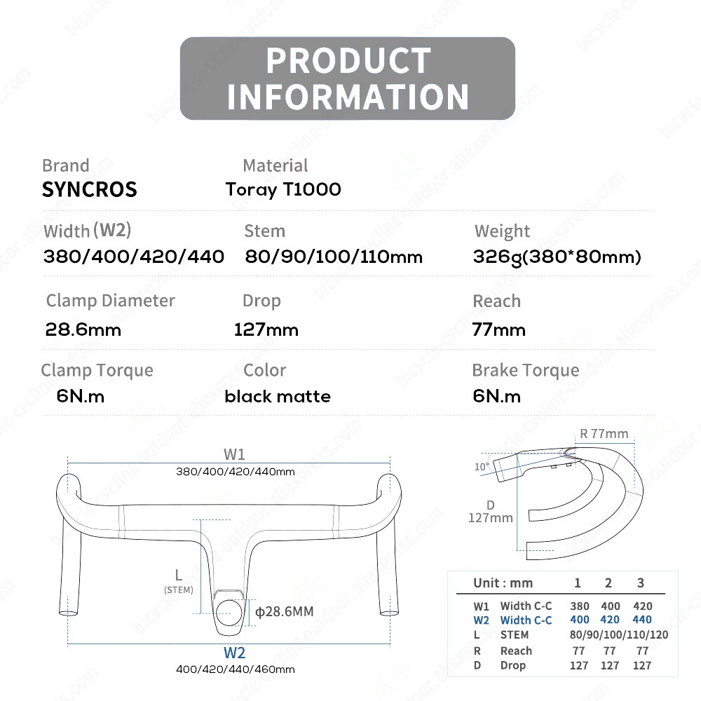 Road Bike Integrated Handlebar Cable Di2 Full Carbon Handlebar with Spacers Part