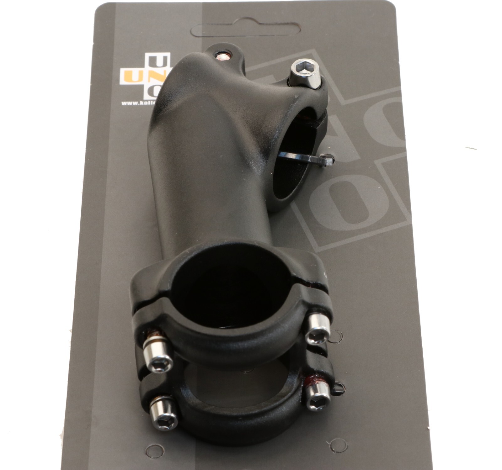 Kalloy Uno AS021 Alloy MTB/Road Stem 110mm -/+ 35° 31.8mm Clamp 1 1/8″ Black NEW