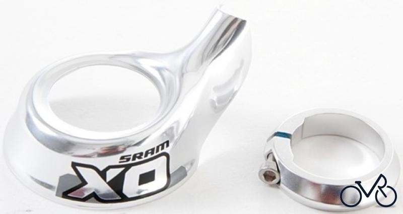 SRAM XO Grip shifter Front Silver Cover Clamp 11.7018.008.001