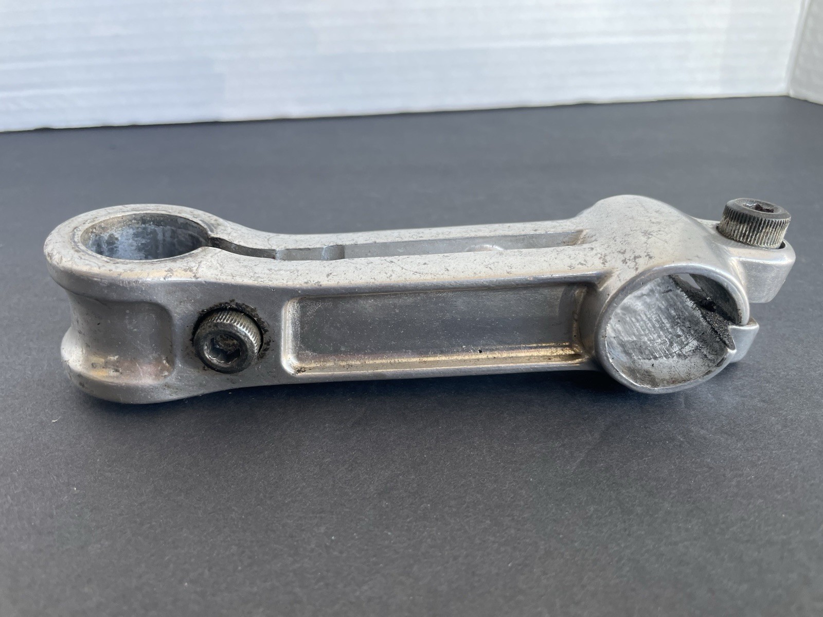 Sakae I-Beam Vintage Japan MTB Stem 110mm 1-1/8” Threadless 25.4 Clamp Silver