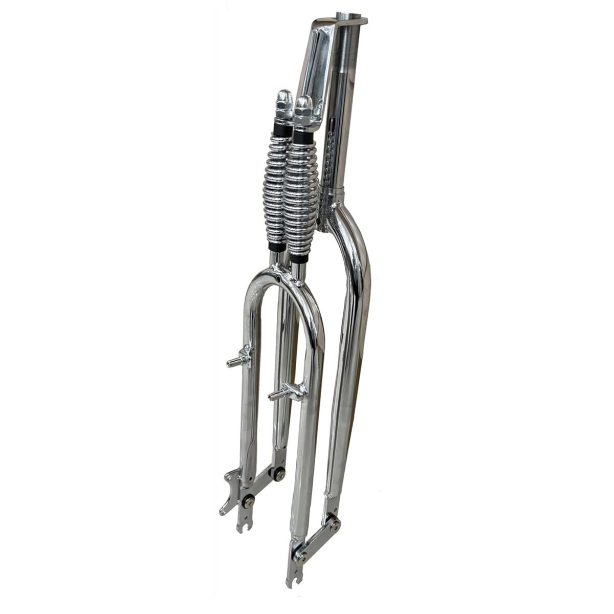 DONSP1986 26″ Springer Fork 1″ Threaded Front Fork Dual Spring Classical Fork