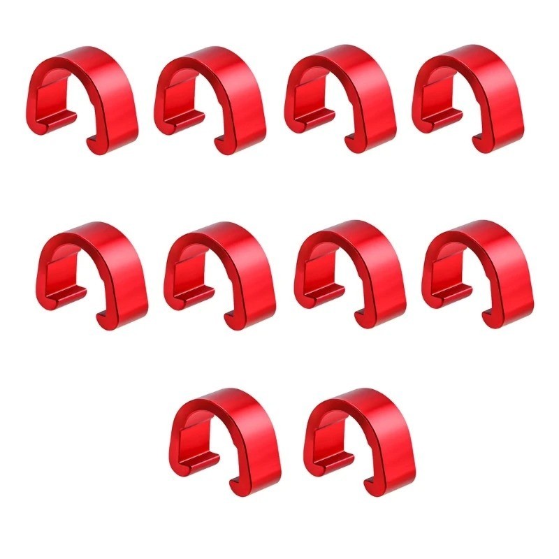 10PCS Bike Brake Cable Housing Clips C-Clip Guide for MTB Road Bi