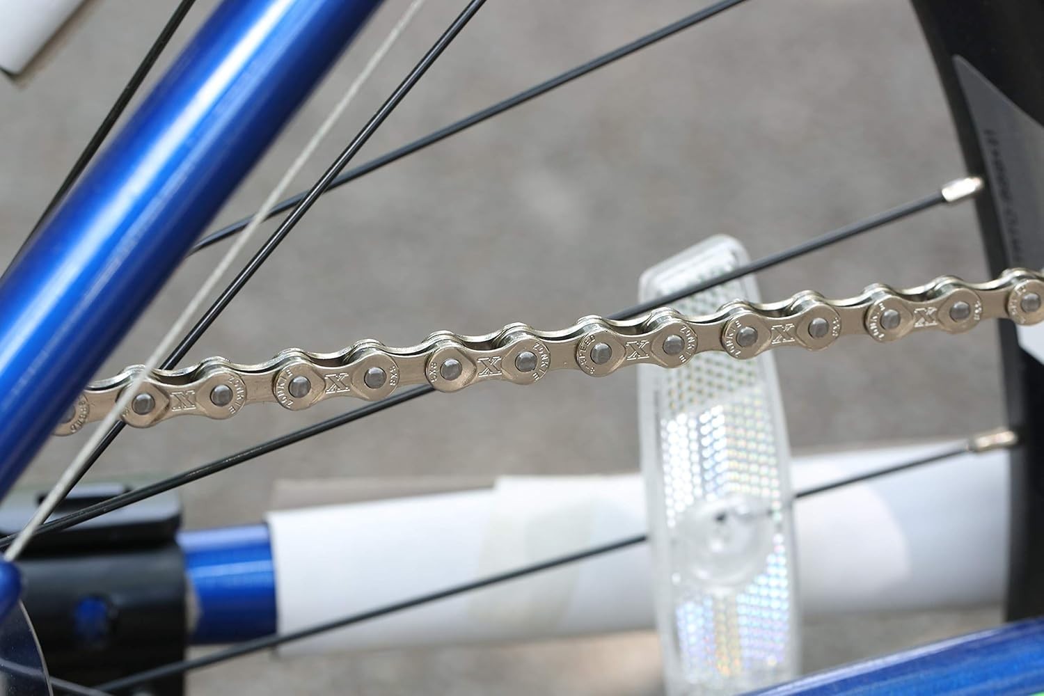 Smooth-Operating 6/7/8 Speed Bike Chain – 116 Links, Easy to Disassemble & Clean