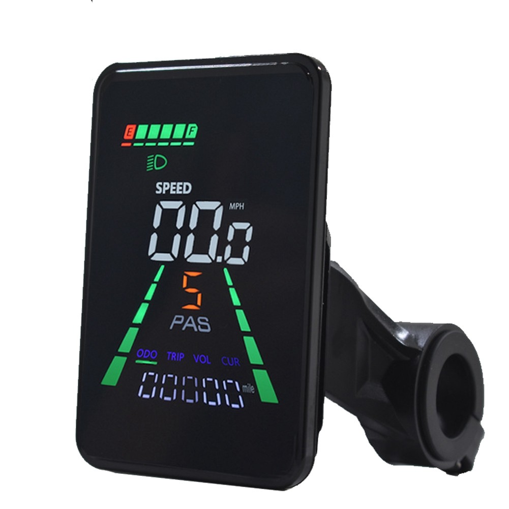 L5 Mountain E-Bike NFC LCD Display Meter 24V/36V/48V/60V UART Type C6046
