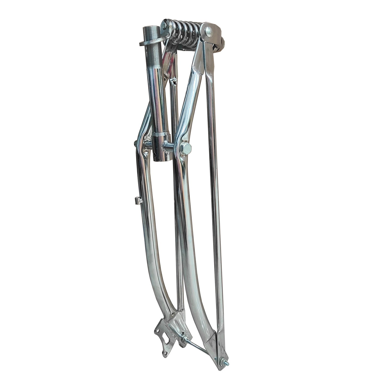 CDH 26″ Springer Bike Fork 1″ Threaded Chrome Bicycle Fork Cruiser Chopper Bike