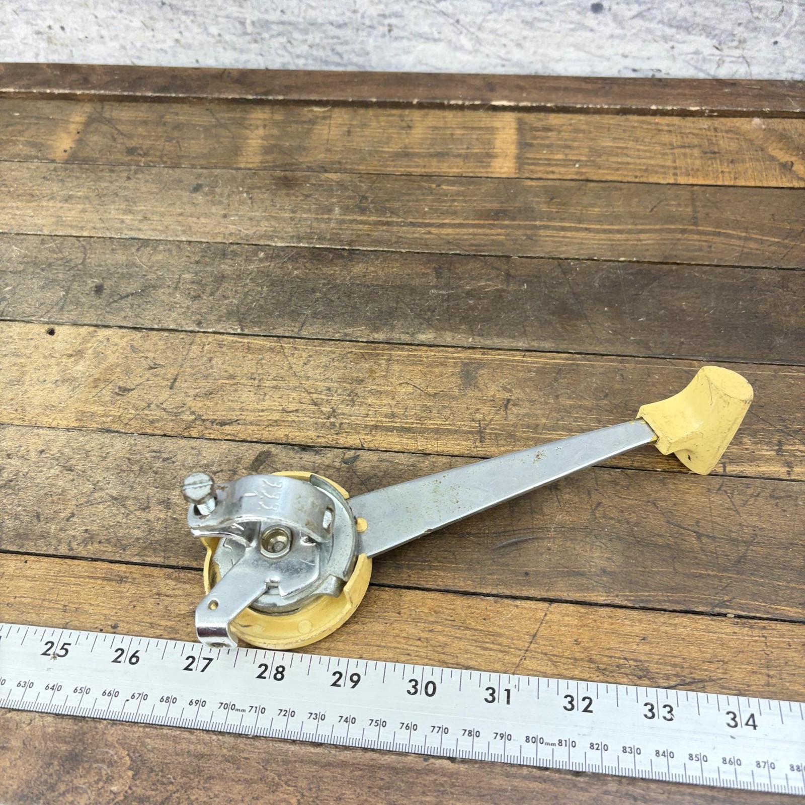 Vintage Shimano Click Stick 3 Speed Shifter 333 3s Yellow Muscle Bike Frame 70s