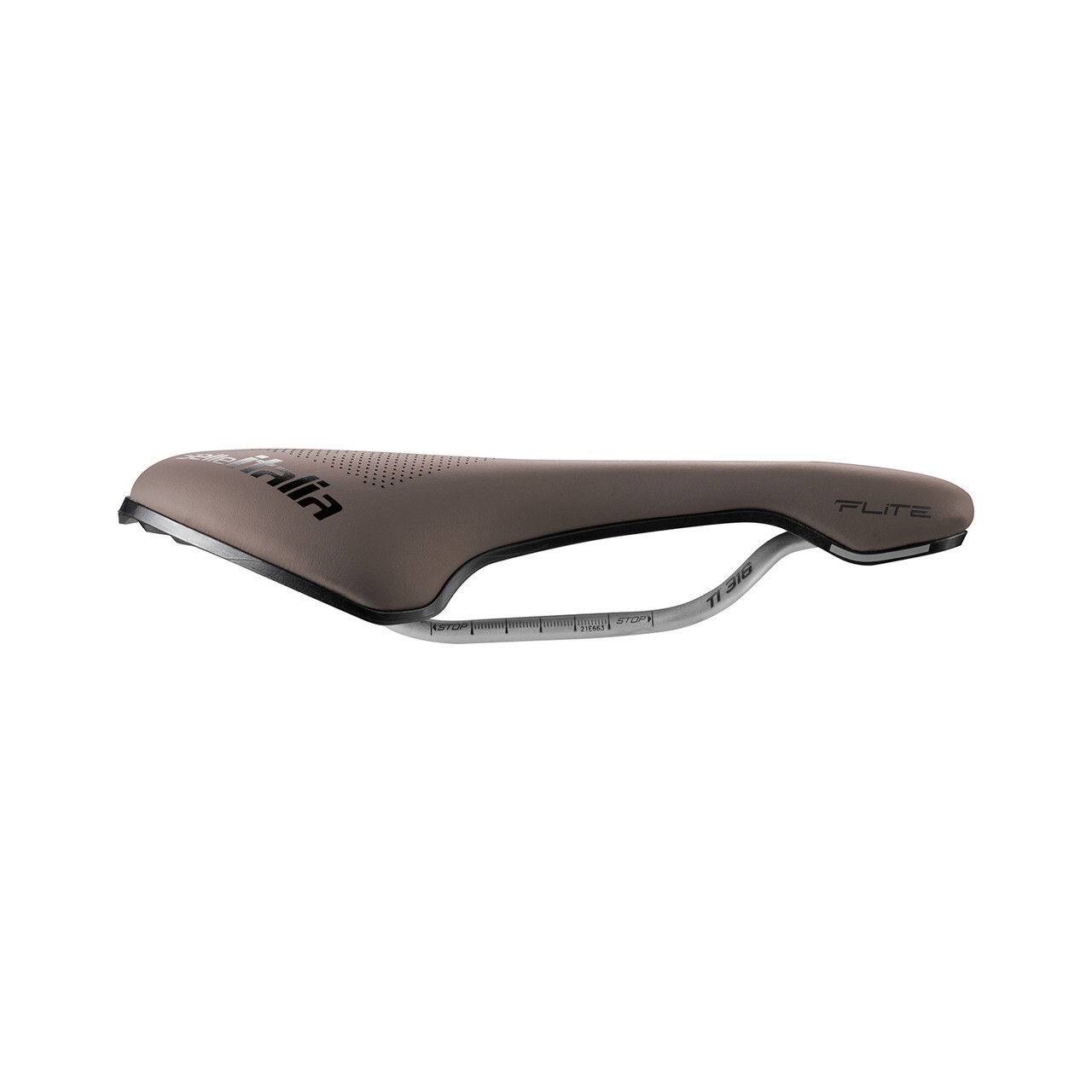 SELLE ITALIA SADDLE FLITE BOOST GRAVEL BROWN SUPERFLOW Ti316 S3 135MM 248MM NEW