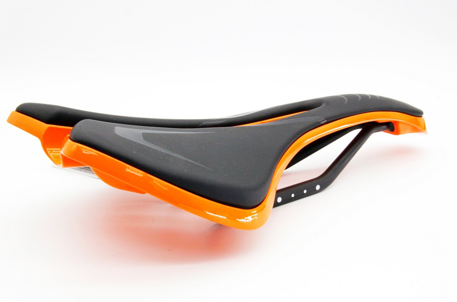 Union Sport Saale Road MTB eBike Bike Full Carbon Saddle Black Orange Seat