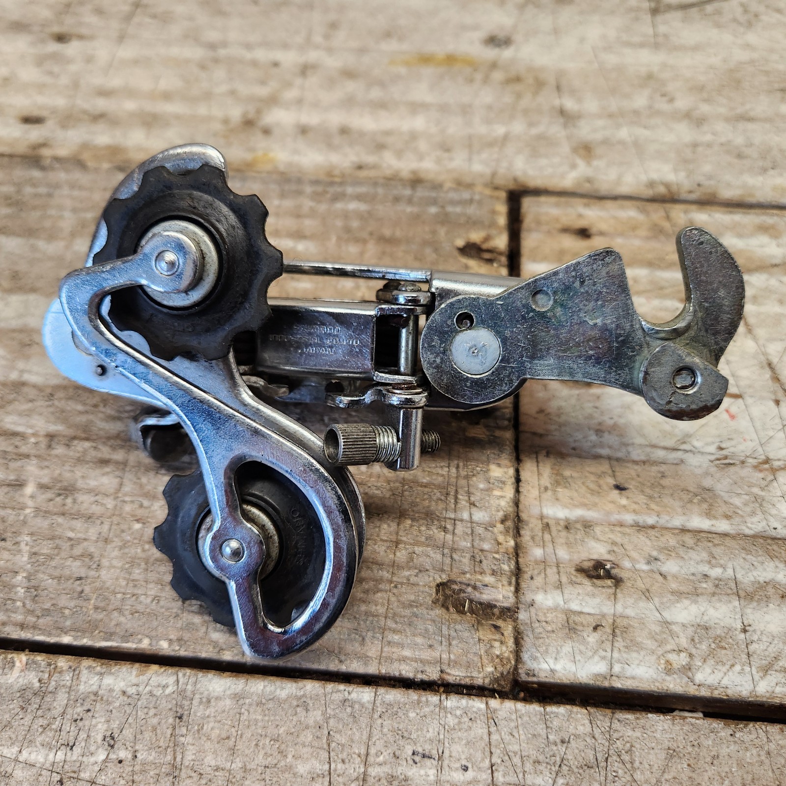 1970s Shimano Eagle Rear Derailleur Road Bike Short Cage 5-6 Friction