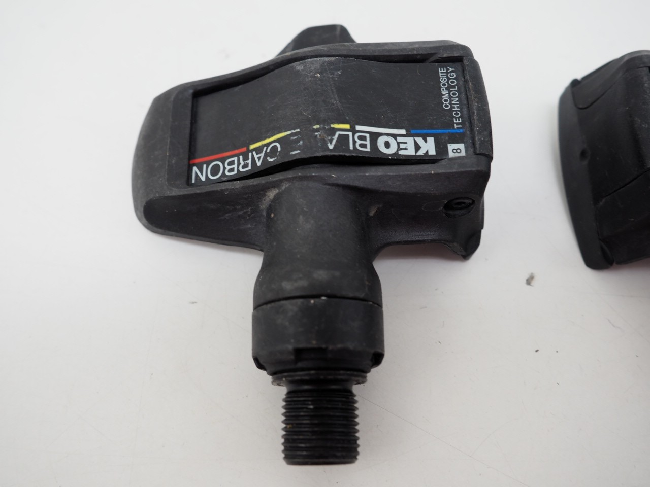 LOOK Keo Blade Carbon 8 Clipless Road Bike Pedals w/o Cleats 230g Good Condition