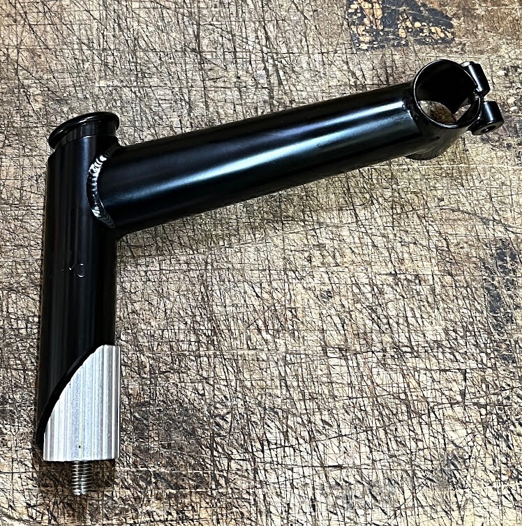 Vintage Stem 1 1/4″ Threaded 25.4 mm Clamp – 150mm Length – 25* Rise – BRAND NEW