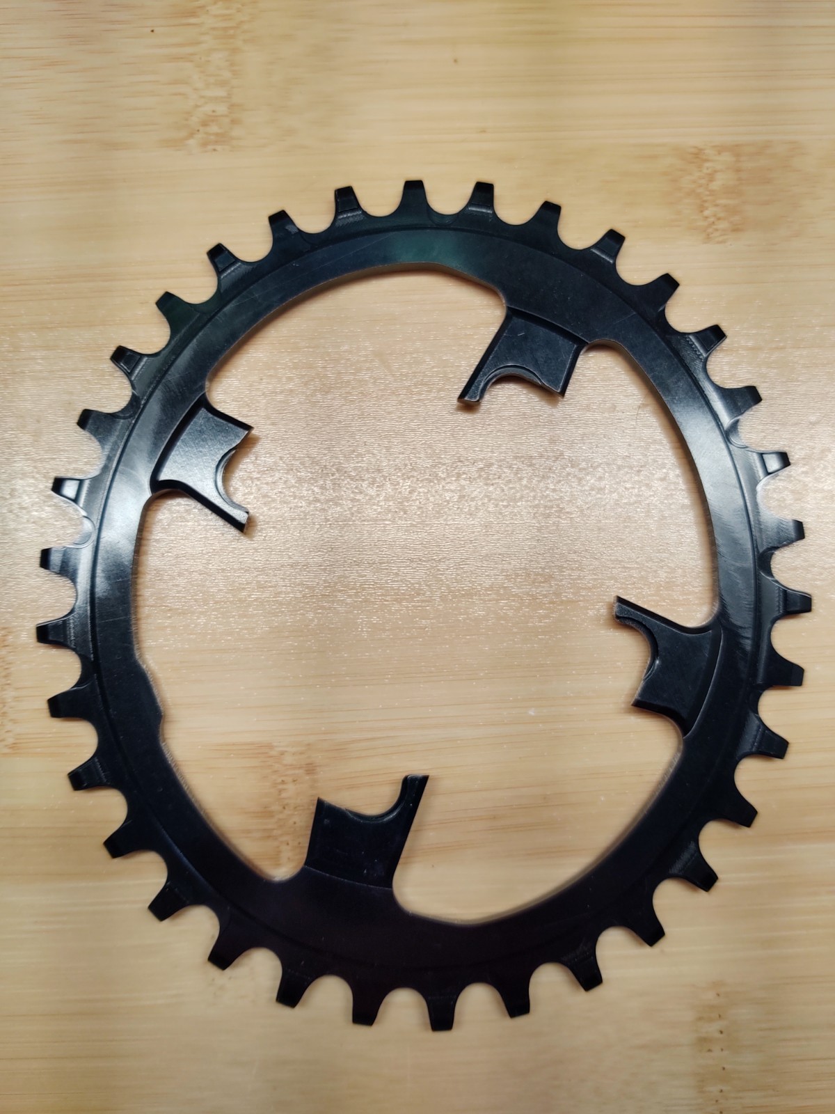 OneUp Switch Oval Traction Chainring Black 34T, New