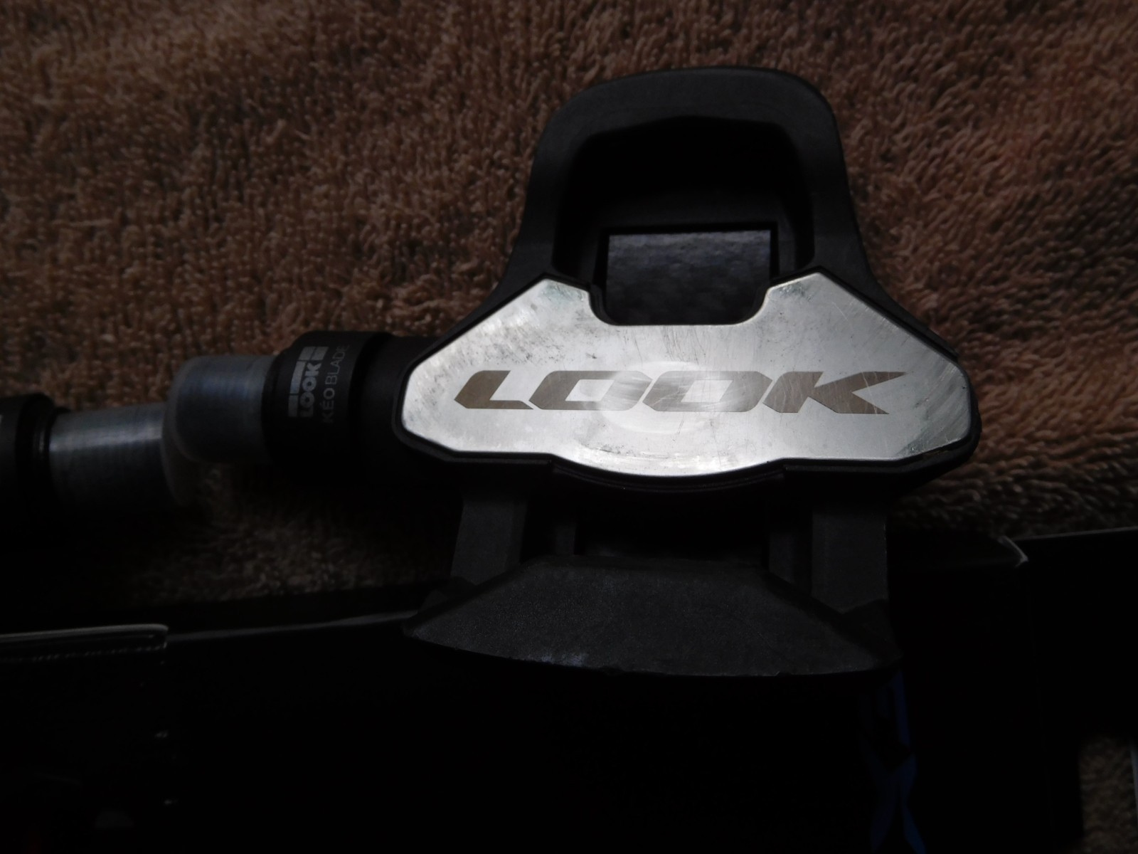 Look Keo Blade 2 ProTeam pedals with new Exustar Keo cleats