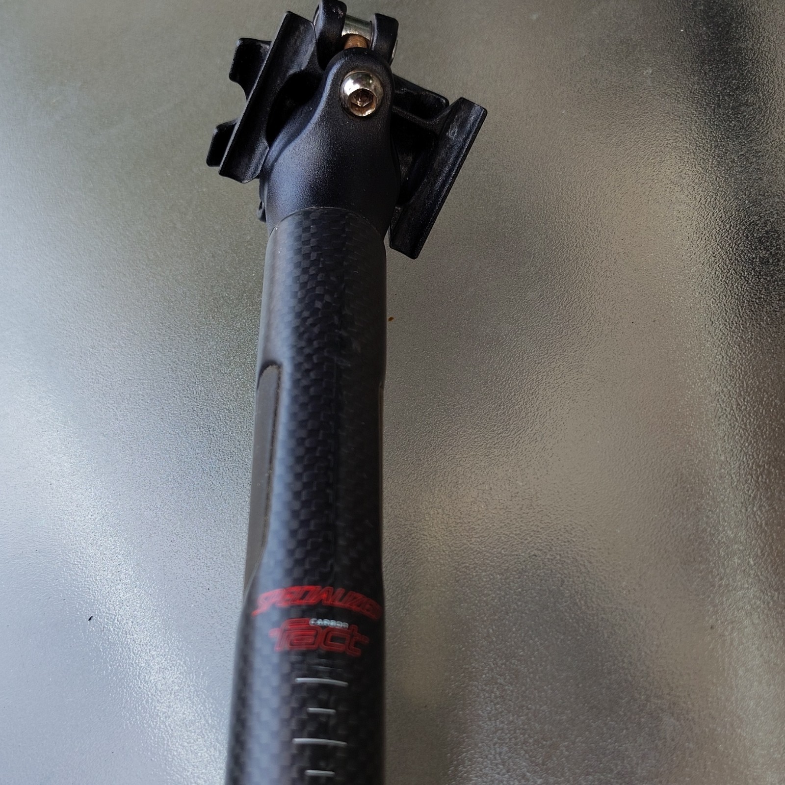 Specialized SBC Carbon Fiber 27.2mm Road Bike Plain Seatpost Black