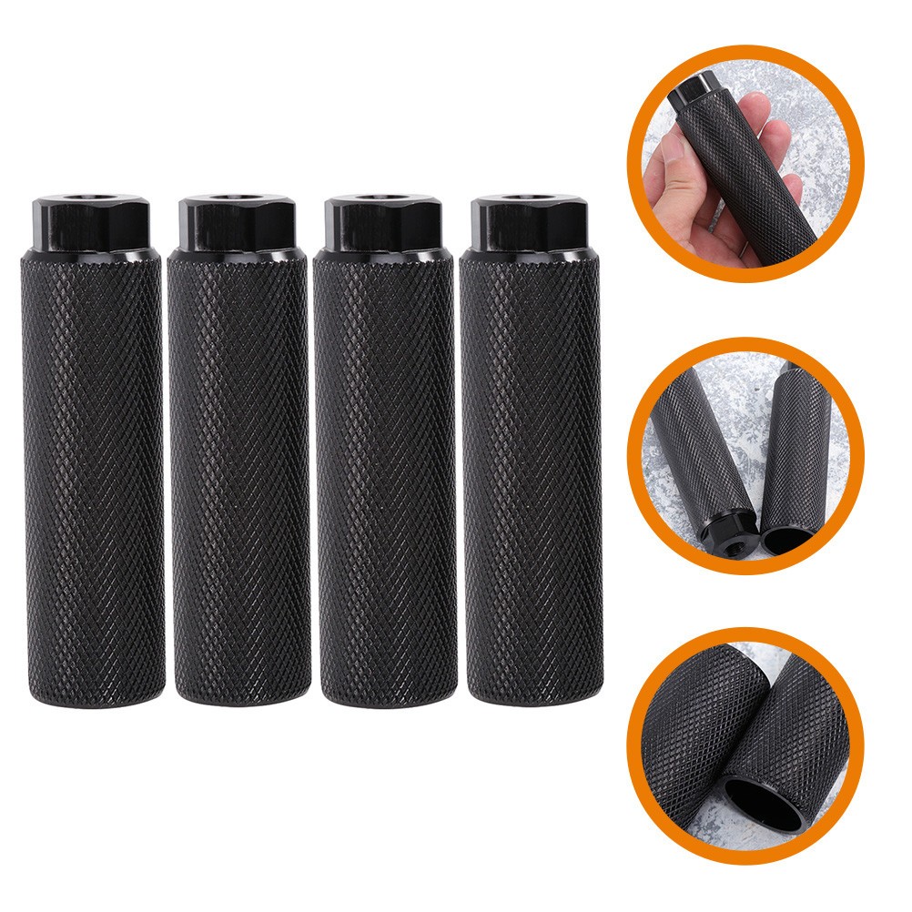 4 Pcs Metal Bike Pedals Aluminum Alloy for Mountain
