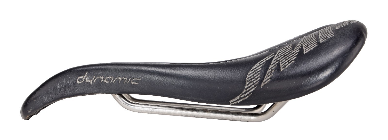 Selle SMP Dynamic Road Bike Saddle 138mm BLACK 7 x 7mm AISI Steel Cutaway Italy
