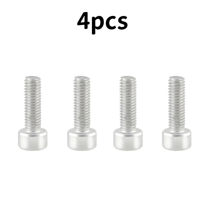 4Pcs Bike Water Bottle Cage Bolts Aluminum Alloy Hex Socket Screws 7 Colors