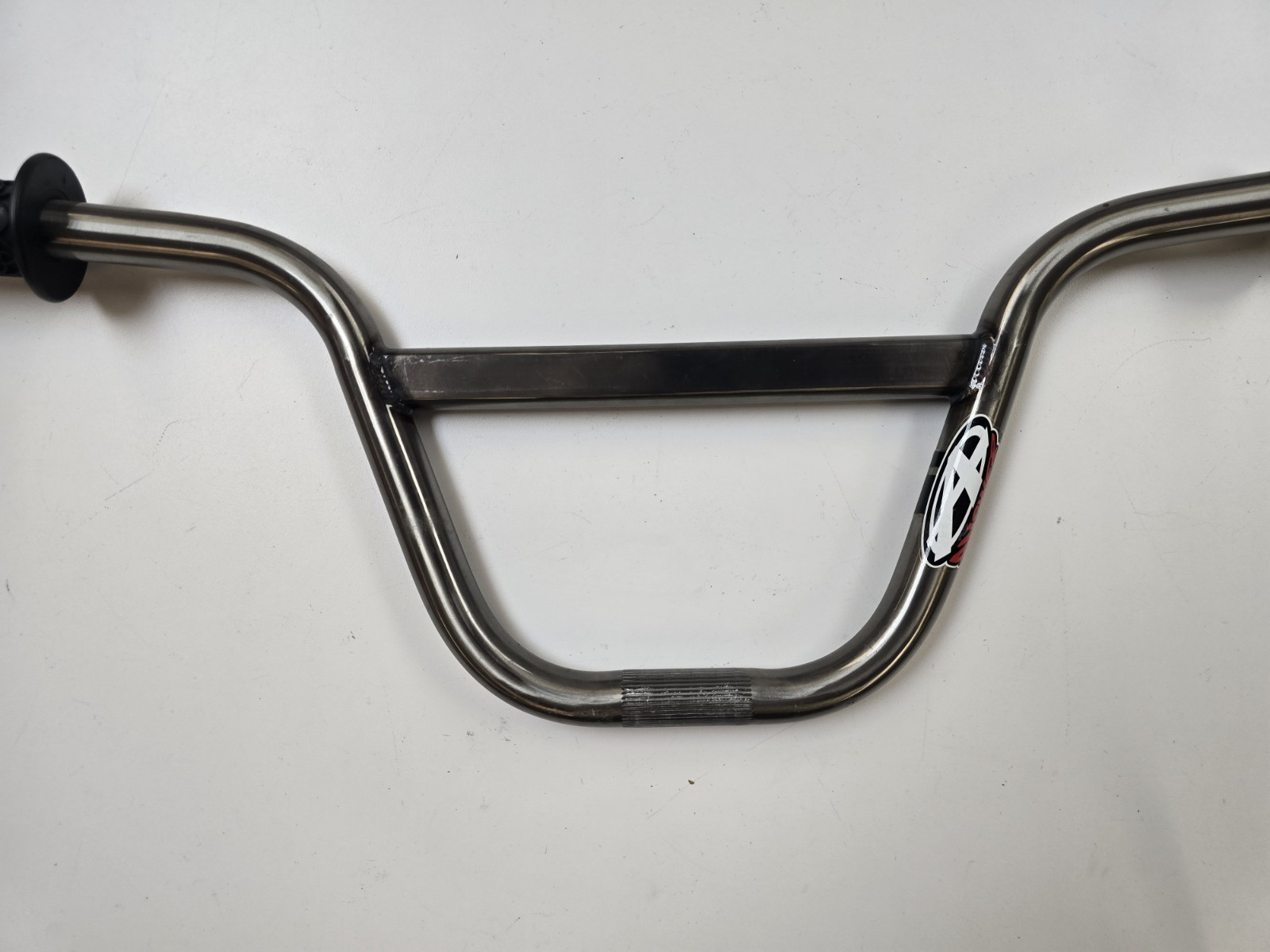 Answer Cruiser Handlebars Square Crossbar CrMo Raw Finish Mid School BMX Bars