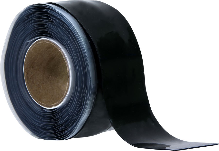 ESI Silicone Protective Tape 10′ Roll Black Non-Adhesive Consumers Roll