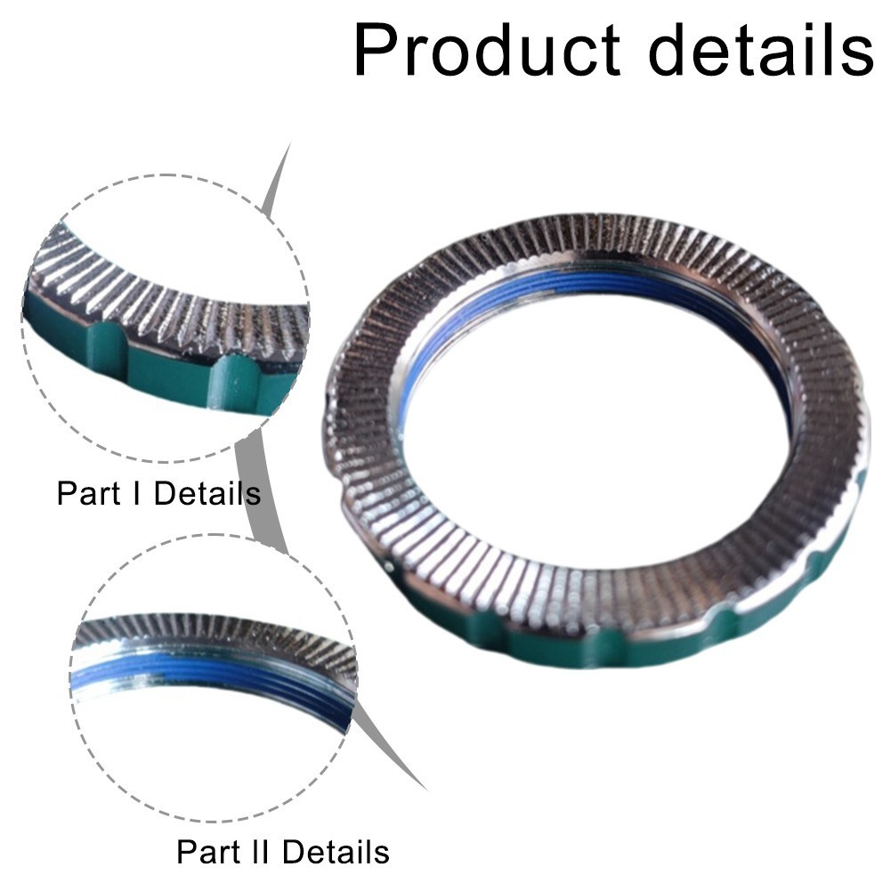 For Bafang Motor Crankset Lock Nut for Secure Attachment and Performance