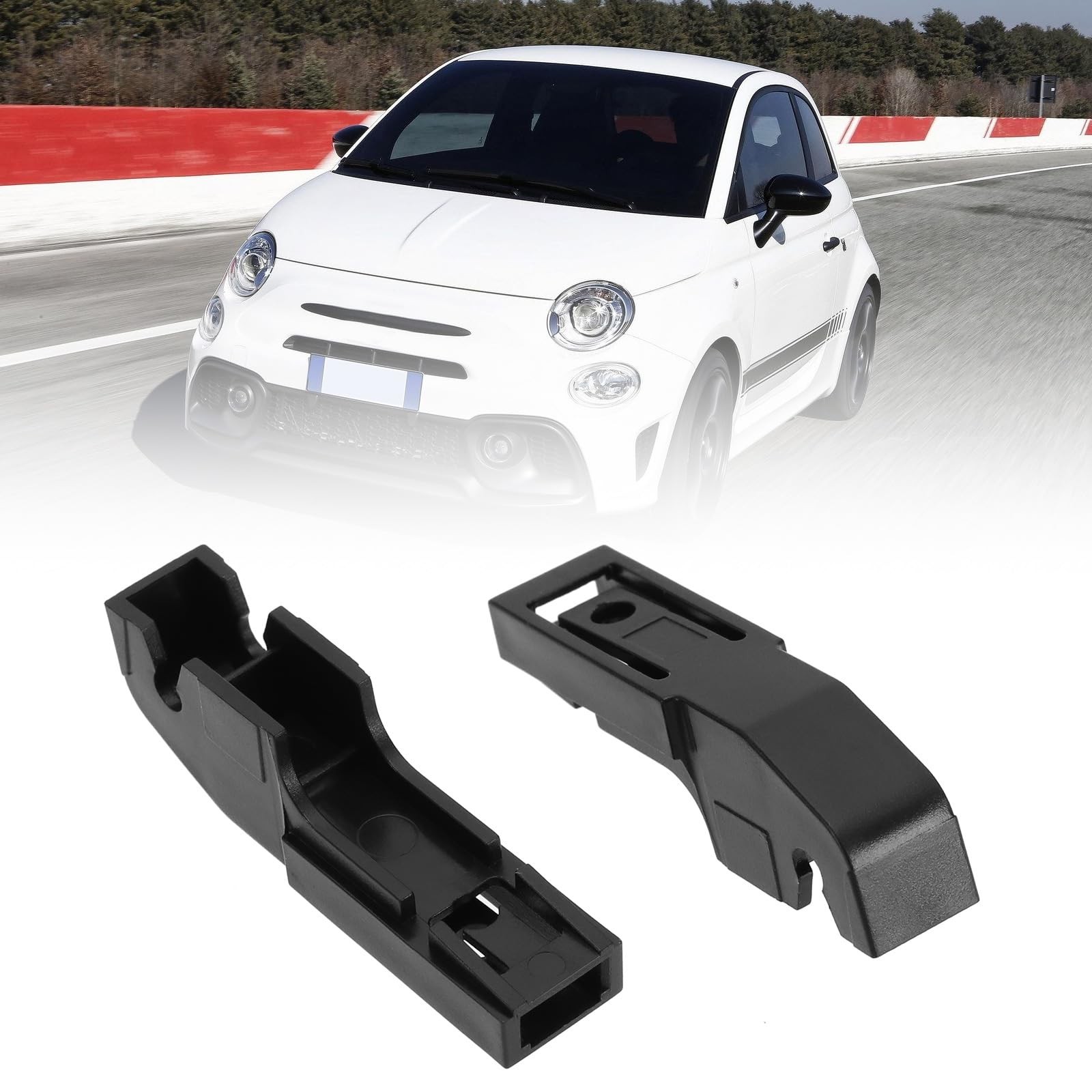 The Lord of the Tools 4 Pcs Front Wiper Blades Arm Adapter Clip for Bayonet T…