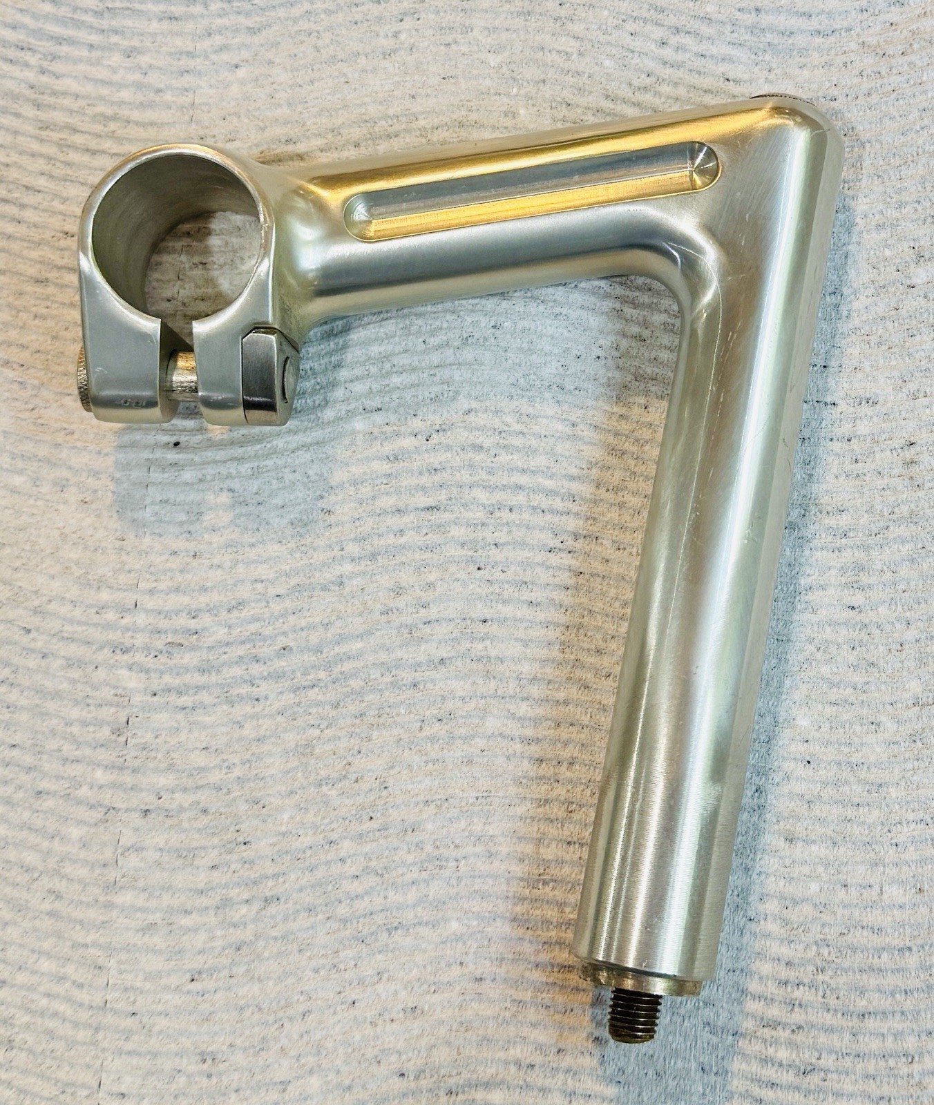 Nitto Pearl Fluted Quill Stem 100mm 25.4mm Clamp NOS New Art Display Box