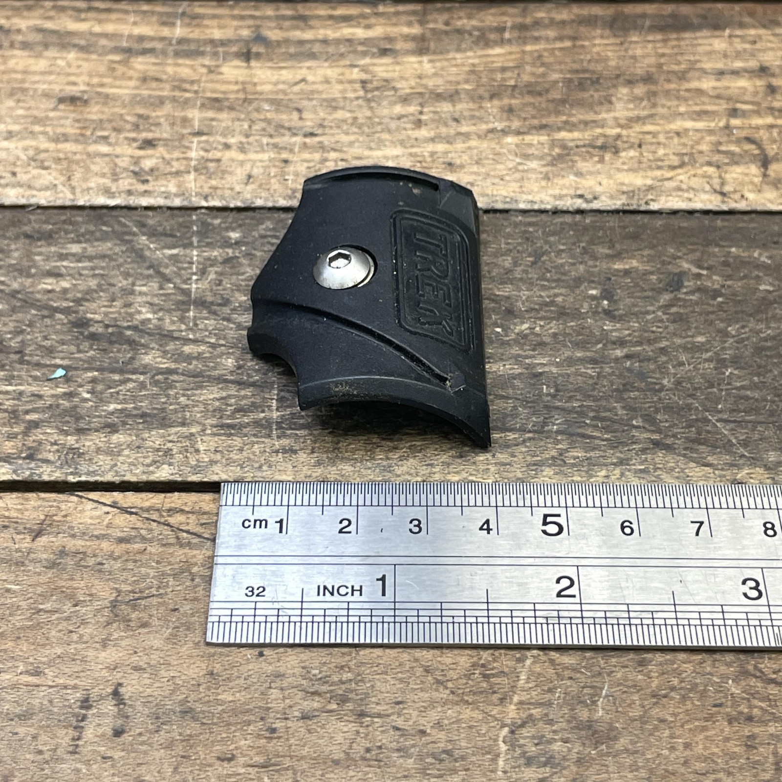 Vintage Trek Frame Cable Guide Bottom Bracket Mount Composite Black Part Bicycle