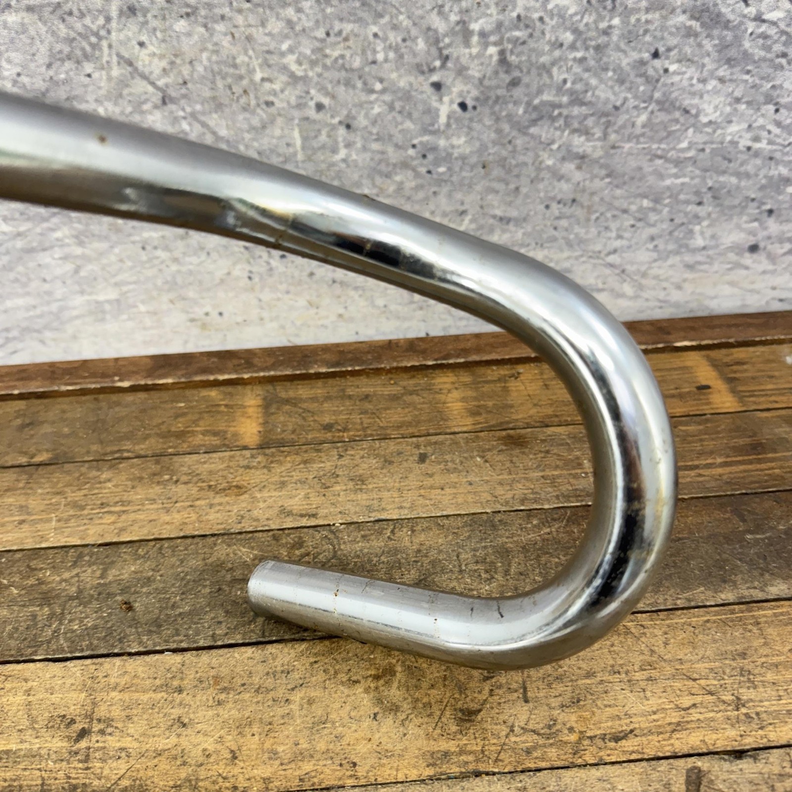 Vintage Nitto B111 Drop Handlebar 25.4 Clamp Fuji Steel Road Track Bar 80s 70s