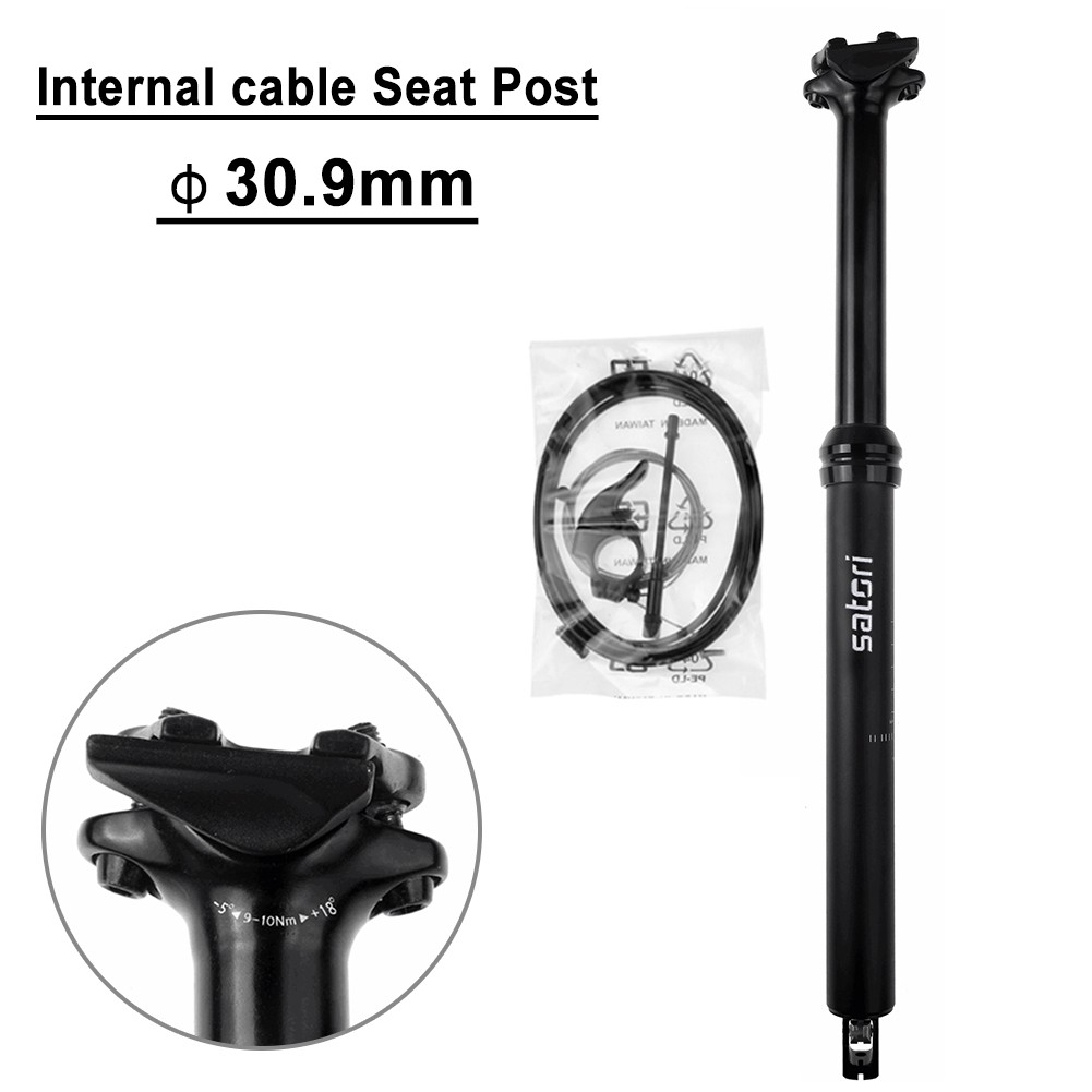 Fit Satori Sorata Pro MTB Bike Dropper Seat Post Internal External Cable Routing