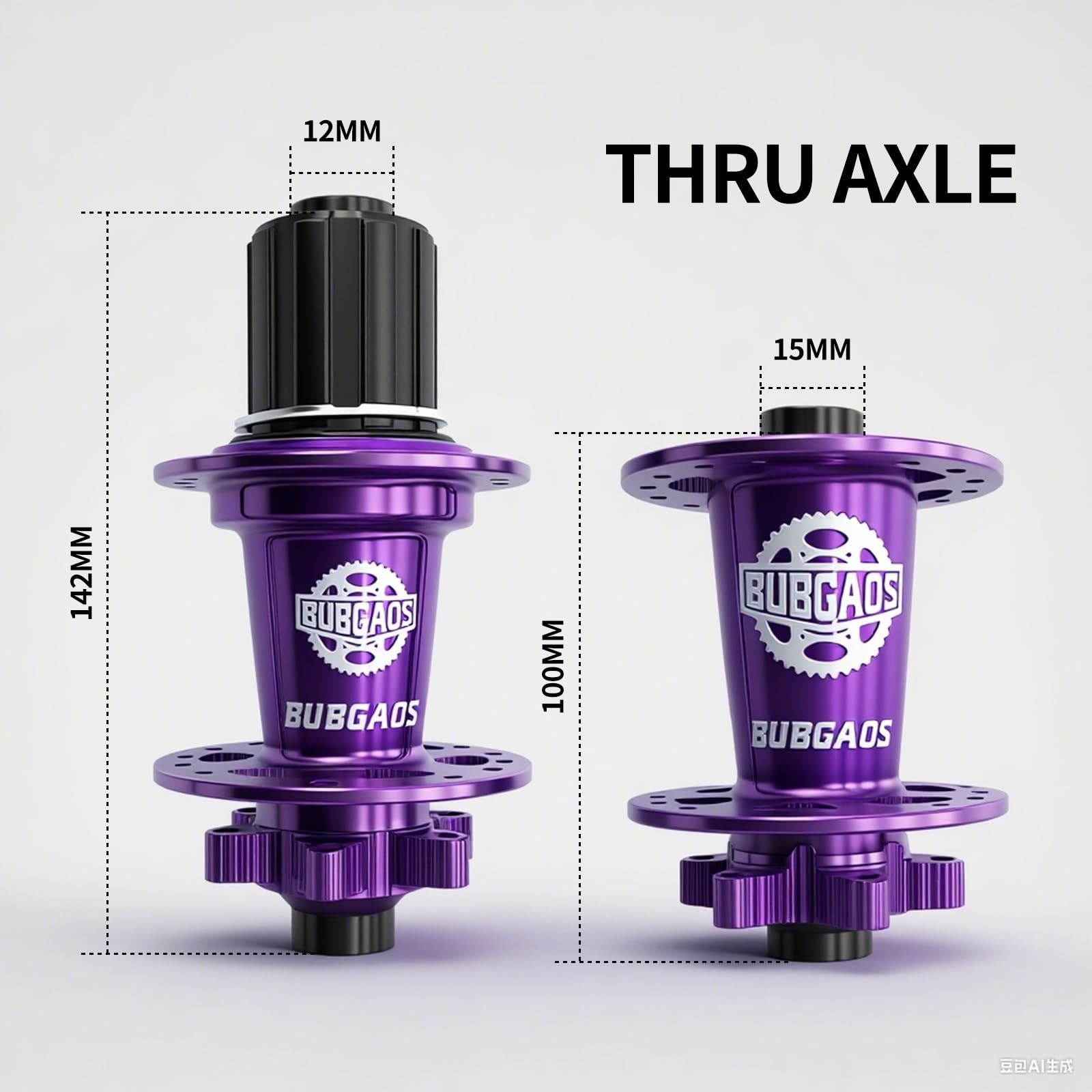 32H/36H MTB Disc Brake Hub – Ultralight 7075 Aluminum, 6 Pawls, 8-13 Speed