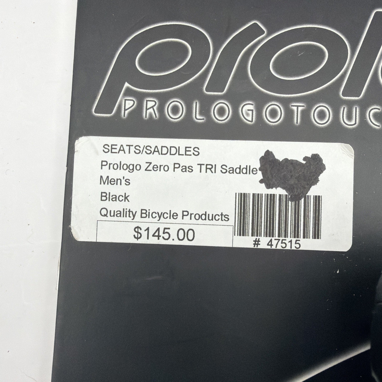 Prologo Zero TRI PAS Saddle Prologo Black
