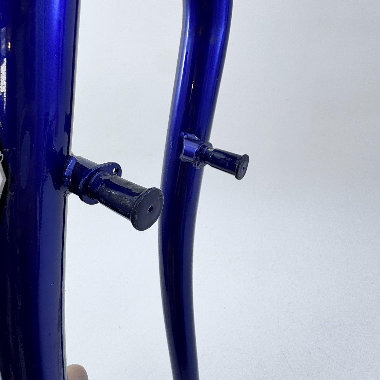 Rigid MTB Fork LUNG 1-1/8in 26in Threaded 7.5in Steerer Blue Purple NOS BB1