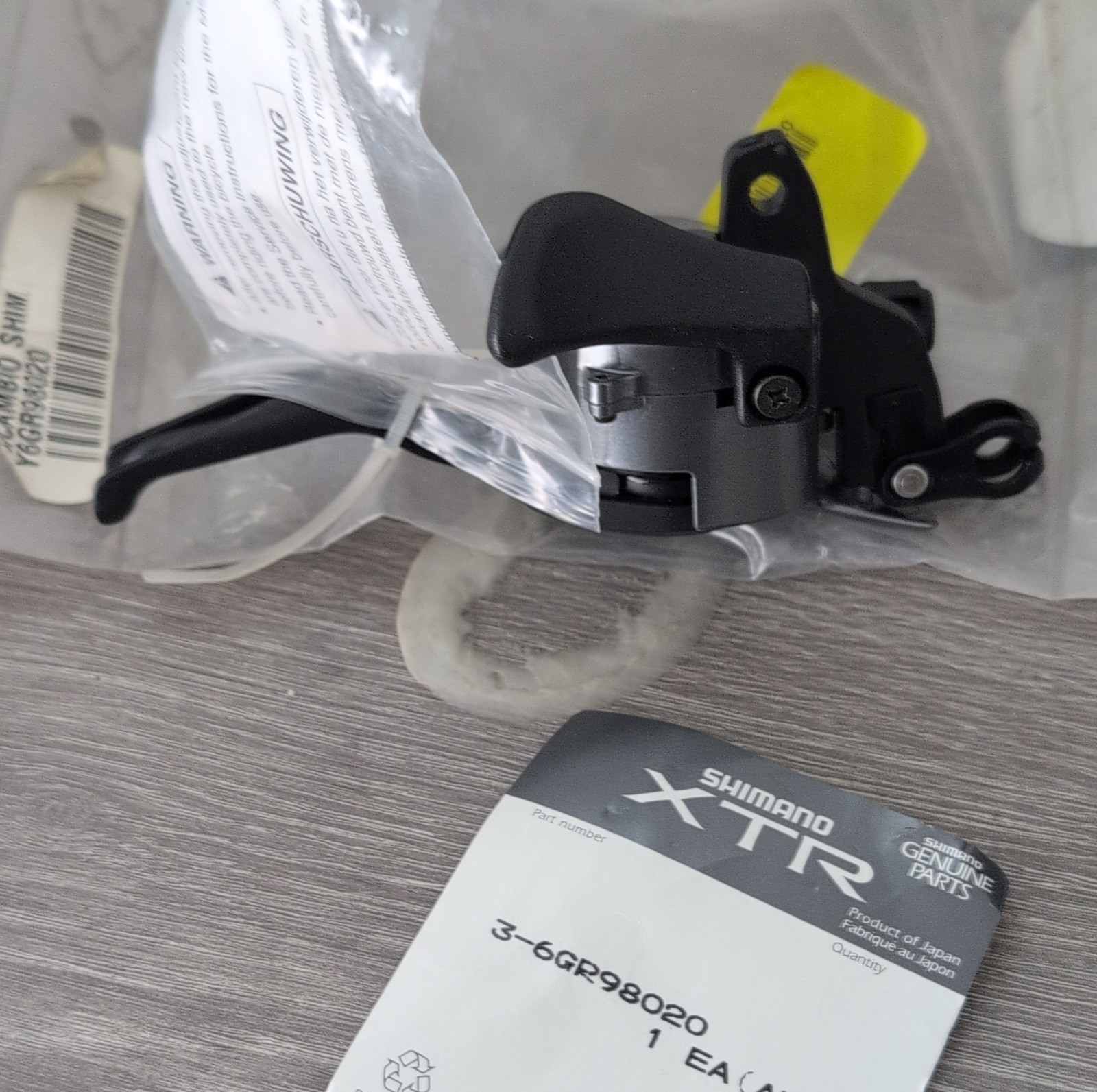 Shimano XTR Dual Control Shifter Y6GR98020 for Mountain Bike