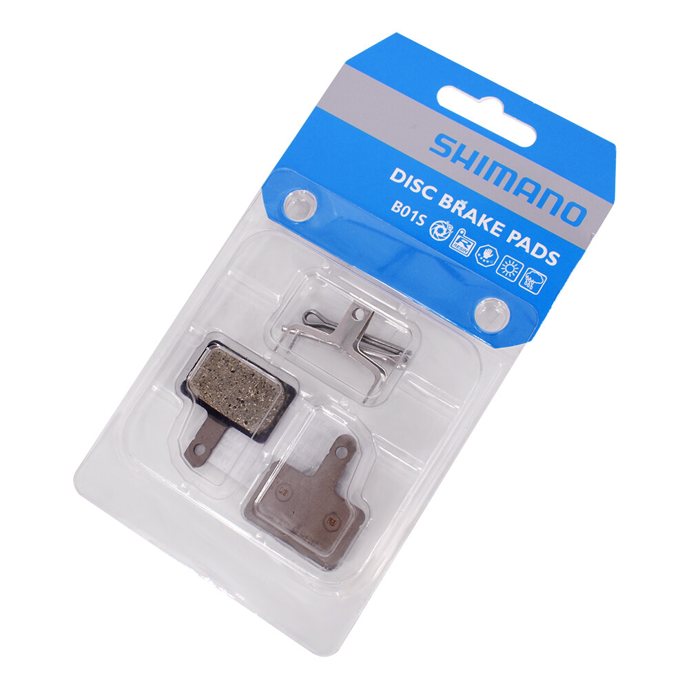2 pair Shimano B01S Resin Disc Brake Pads For M315 M355 M395 M465 Acera Alivio