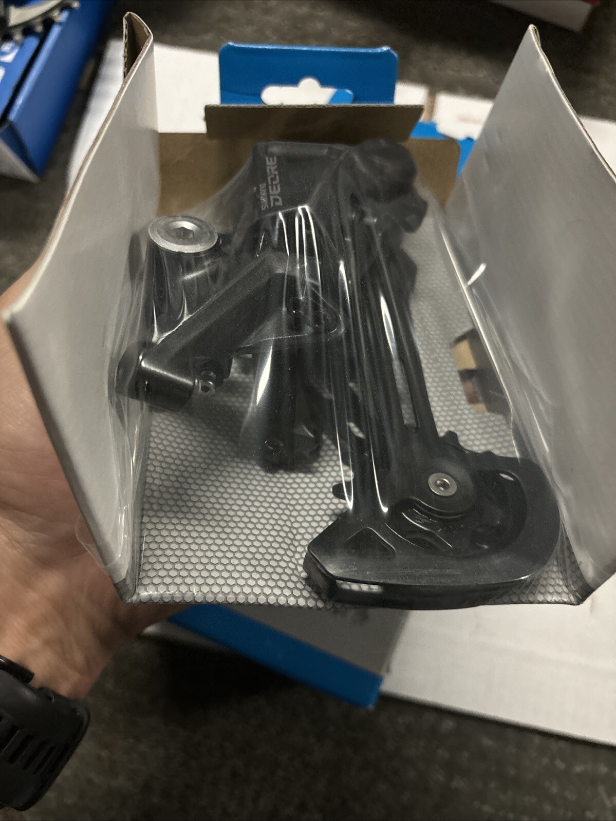 Shimano Deore RD-M5100-SGS Rear Derailleur – 11-Speed, Long Cage, Black