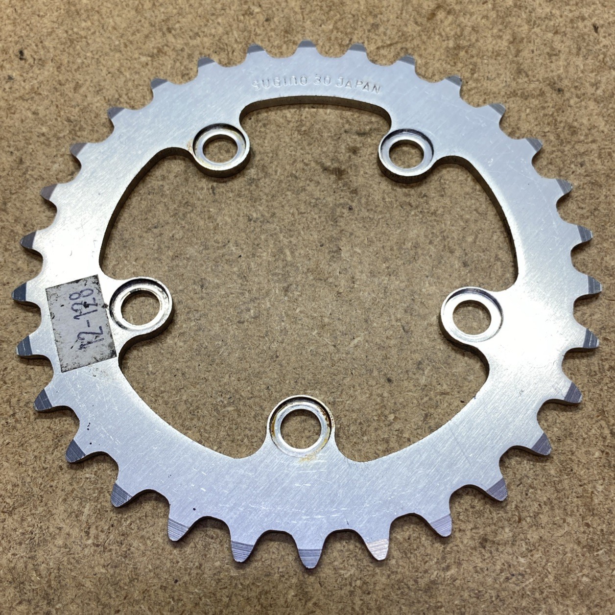 Vintage Chainring 30 Tooth 5 Arm 74 mm BCD 30t Aluminum Triple Road Mountain