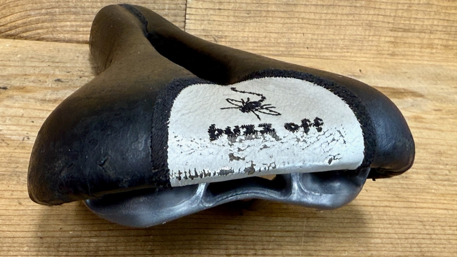 Terry Fly Gel Cutaway Leather Seat / Saddle Titanium Rails