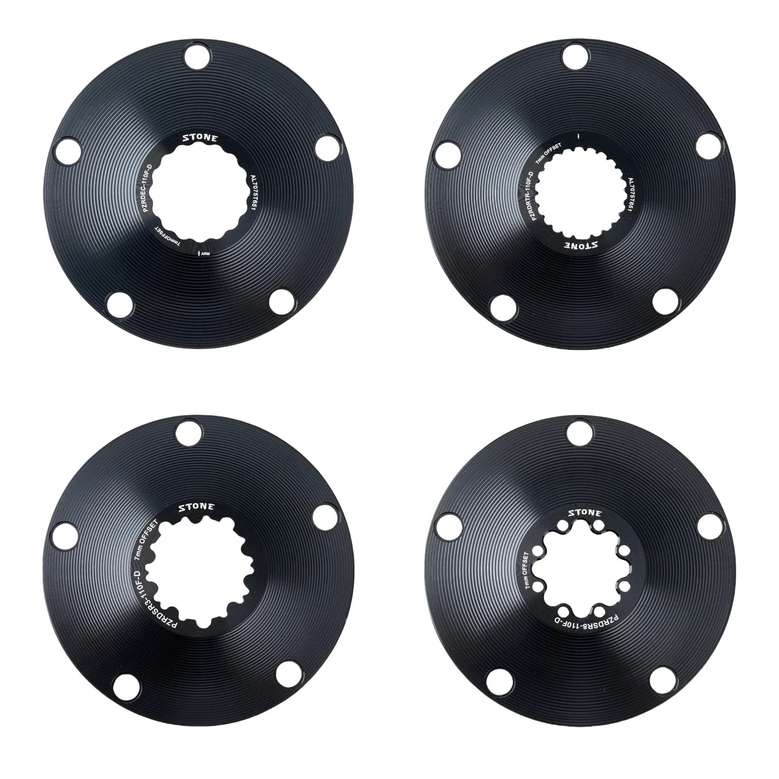 STONE Bike Chainring Spider 110bcd 3 Bolt for XXE Aldhu for Sram Rotor Easton
