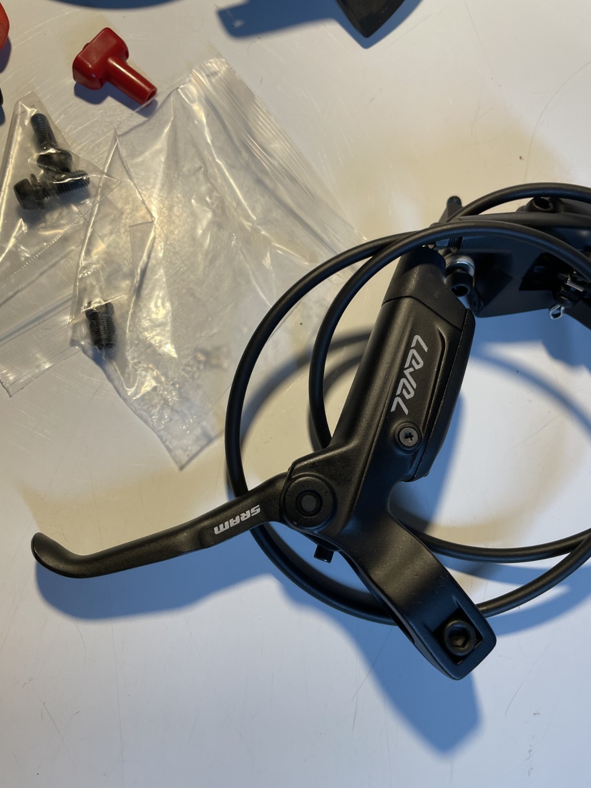 SRAM Level Hydraulic Mountain Bike Brake Set Front & Rear Disc Caliper and Lever