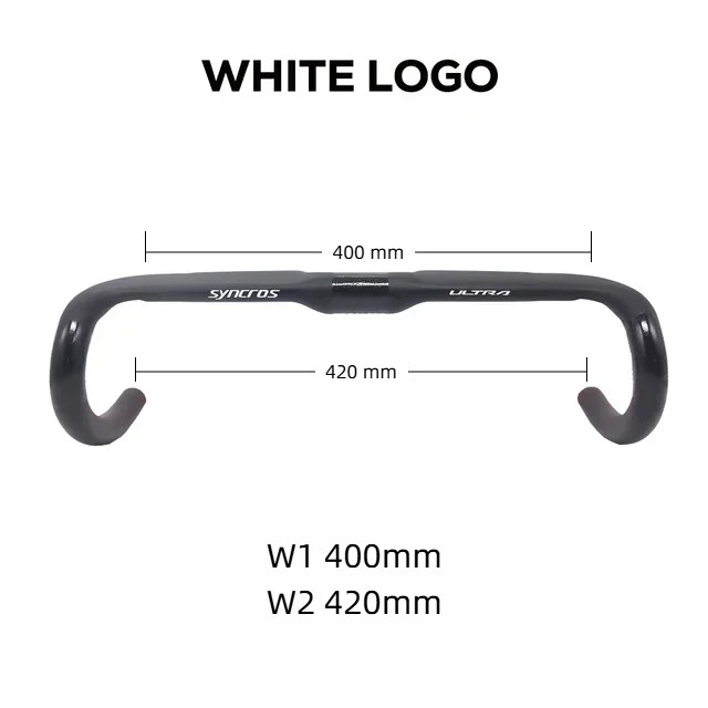 Road Bicycle Handlebar 380/400/420/440mm Matt Fully Internal Routing HandleBar