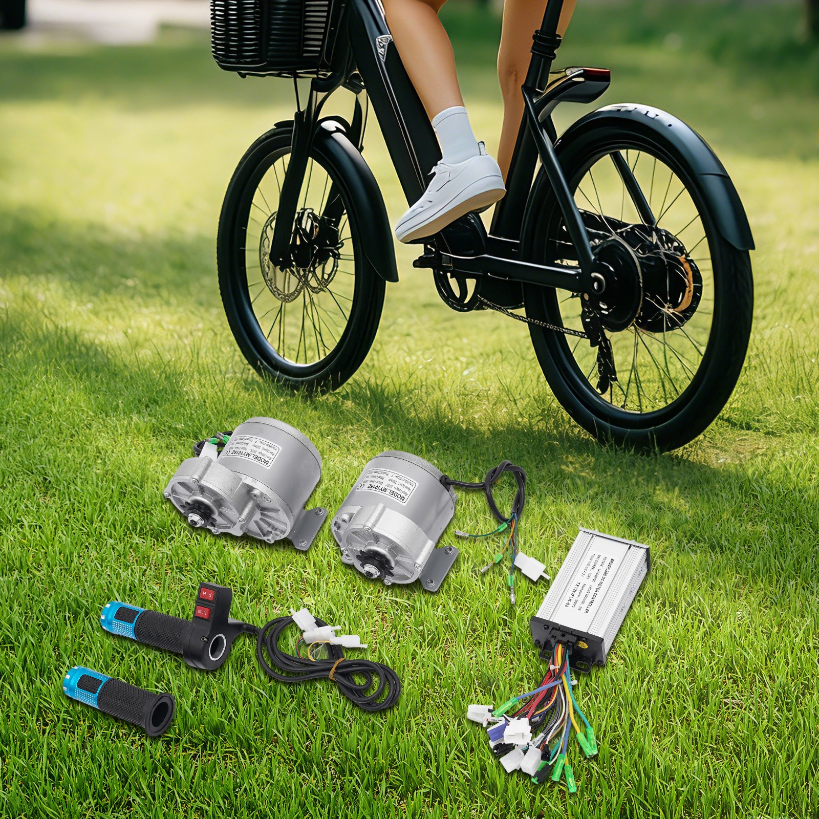 500W ﻿Electric Conversion Kit Electric Motor Controller With Reverse Throttle
